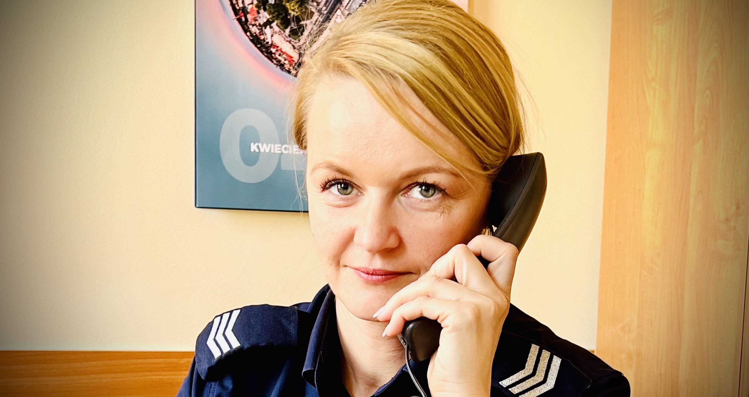 WOŁOMIN. Przedstawiamy nowego rzecznika wołomińskiej policji – sierżant sztabowy Monika Kaczyńska.  